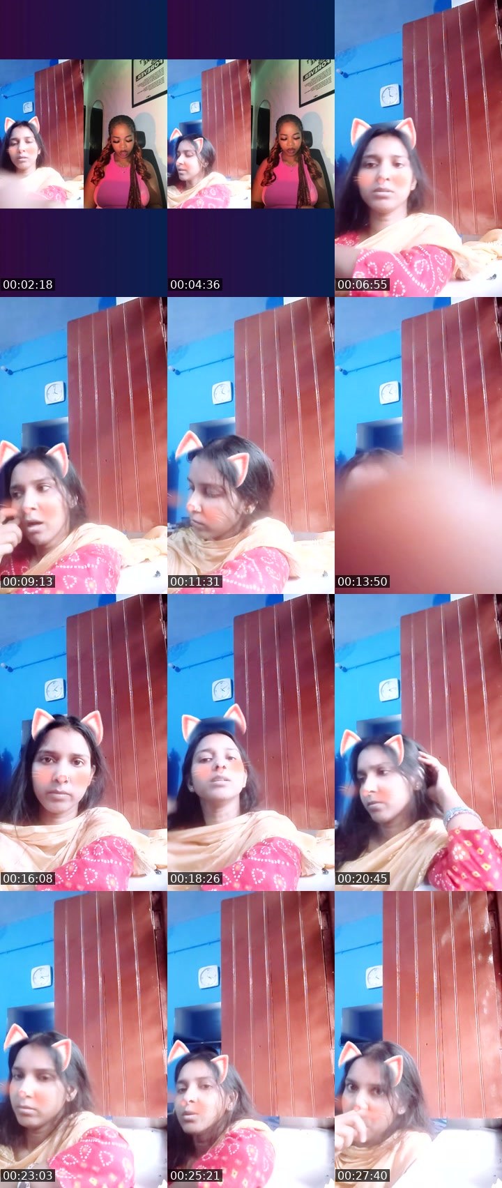 Contact-sheet preview of Lilly ⭐🌟's Liveme recording