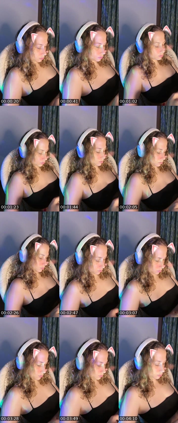 Contact-sheet preview of 𝙆𝙞𝙨𝙨𝙖💘's Liveme recording