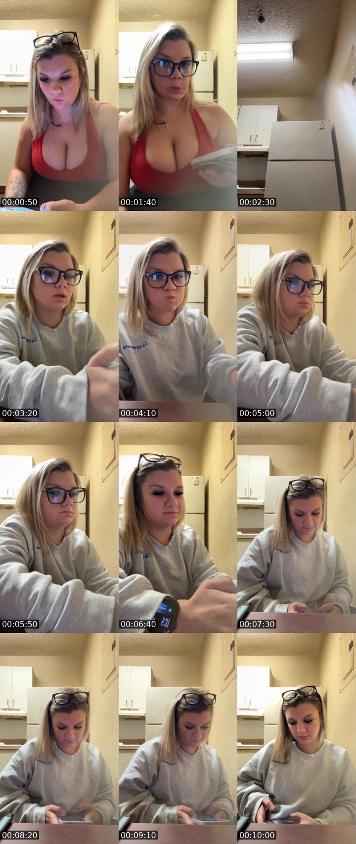 Contact-sheet preview of Breannam's Liveme recording