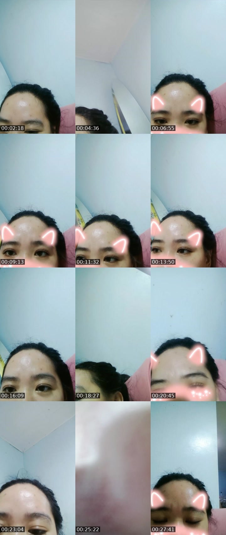 Contact-sheet preview of rose jn's Liveme recording