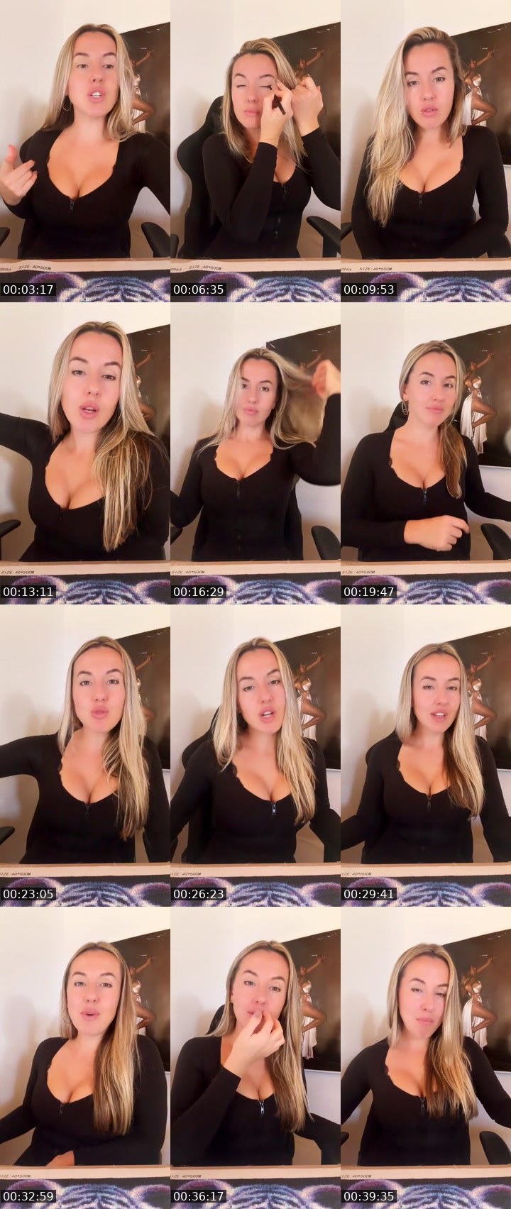 Contact-sheet preview of ☕️𝑽𝑰𝑹𝑮𝑰𝑵𝑰𝑨🍂's Liveme recording