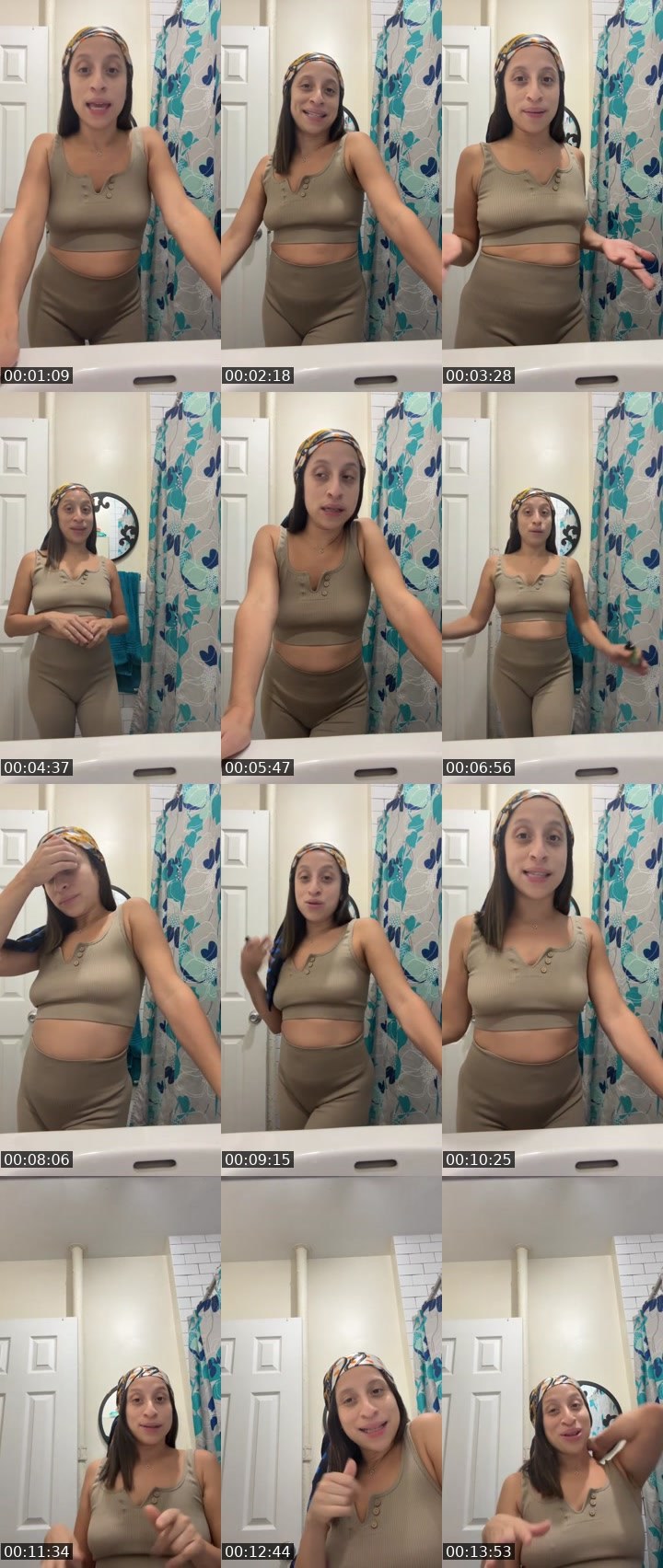 Contact-sheet preview of JulieboO30's Liveme recording