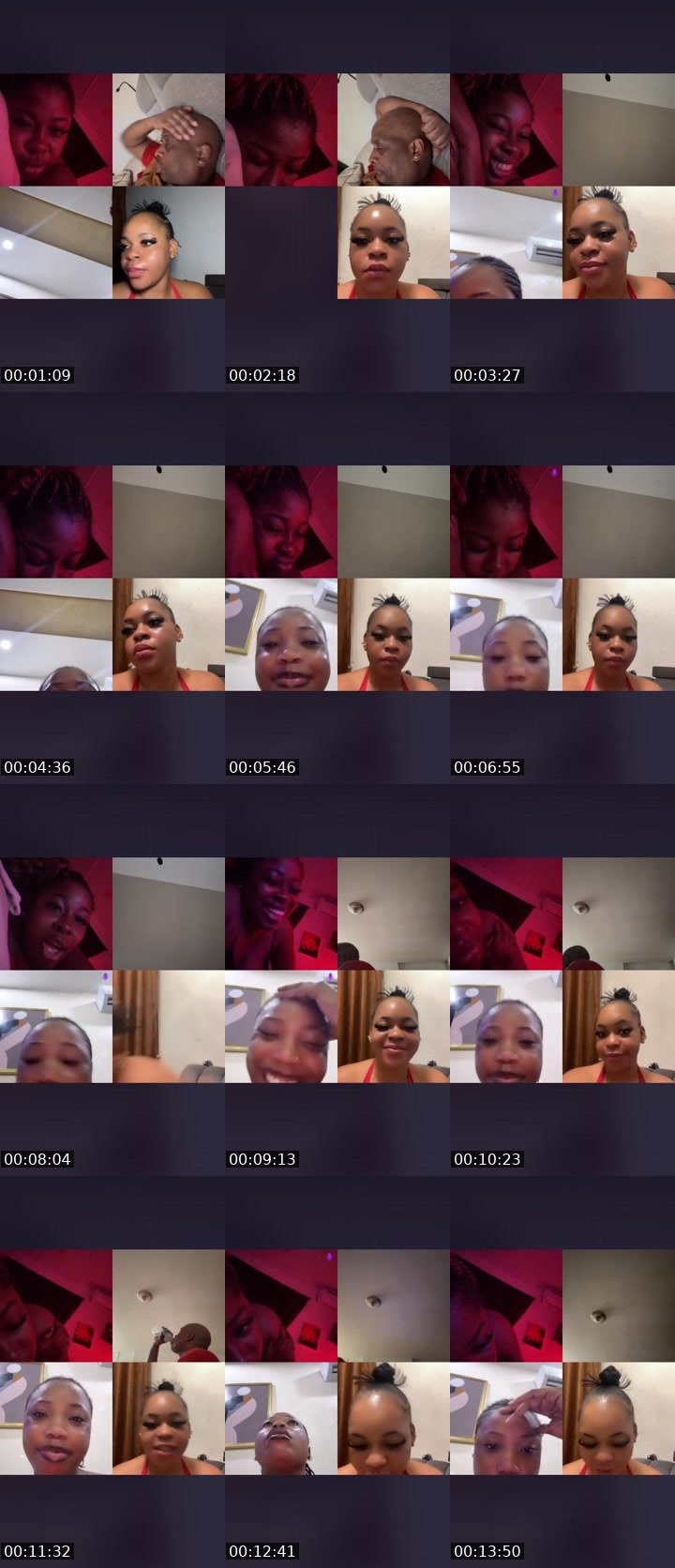 Contact-sheet preview of 🌶️ 💸 SpicyTSR🎶🖤's Liveme recording