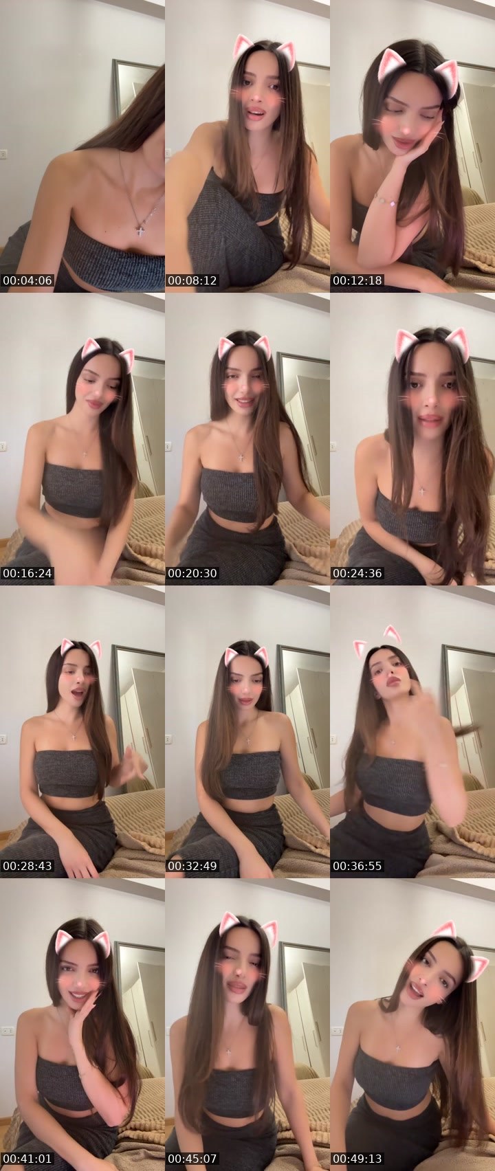 Contact-sheet preview of Jasmine💘's Liveme recording