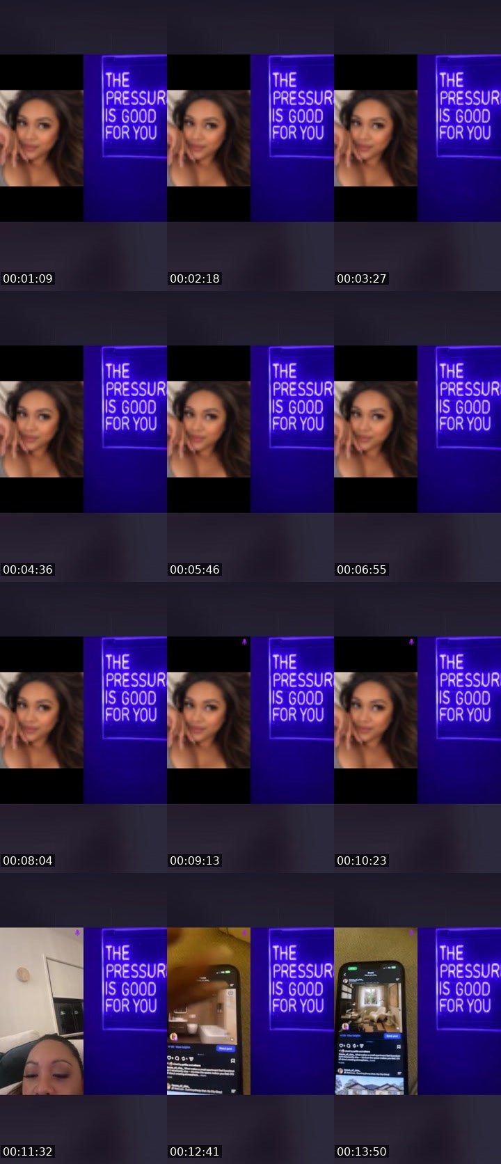 Contact-sheet preview of |[ XTINE x ❤️ x ]|'s Liveme recording