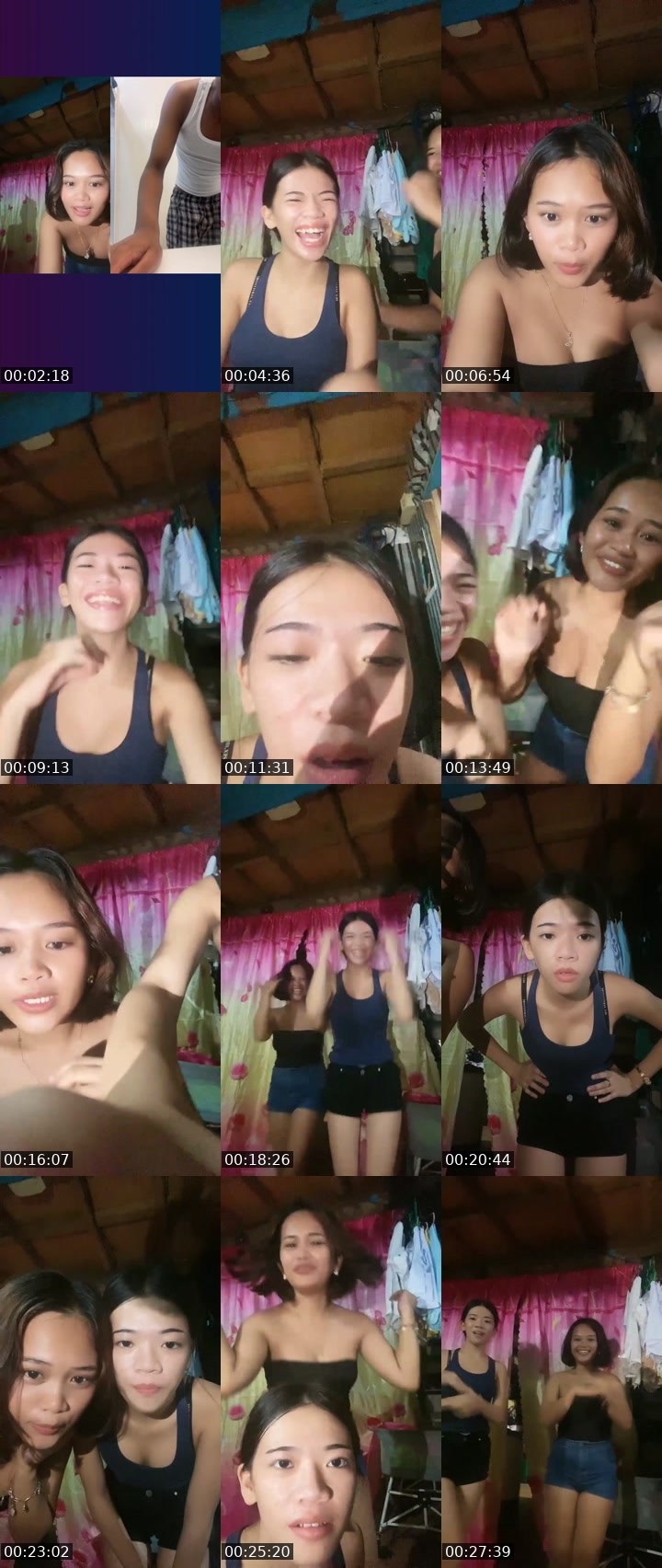 Contact-sheet preview of 👸zara🧚's Liveme recording