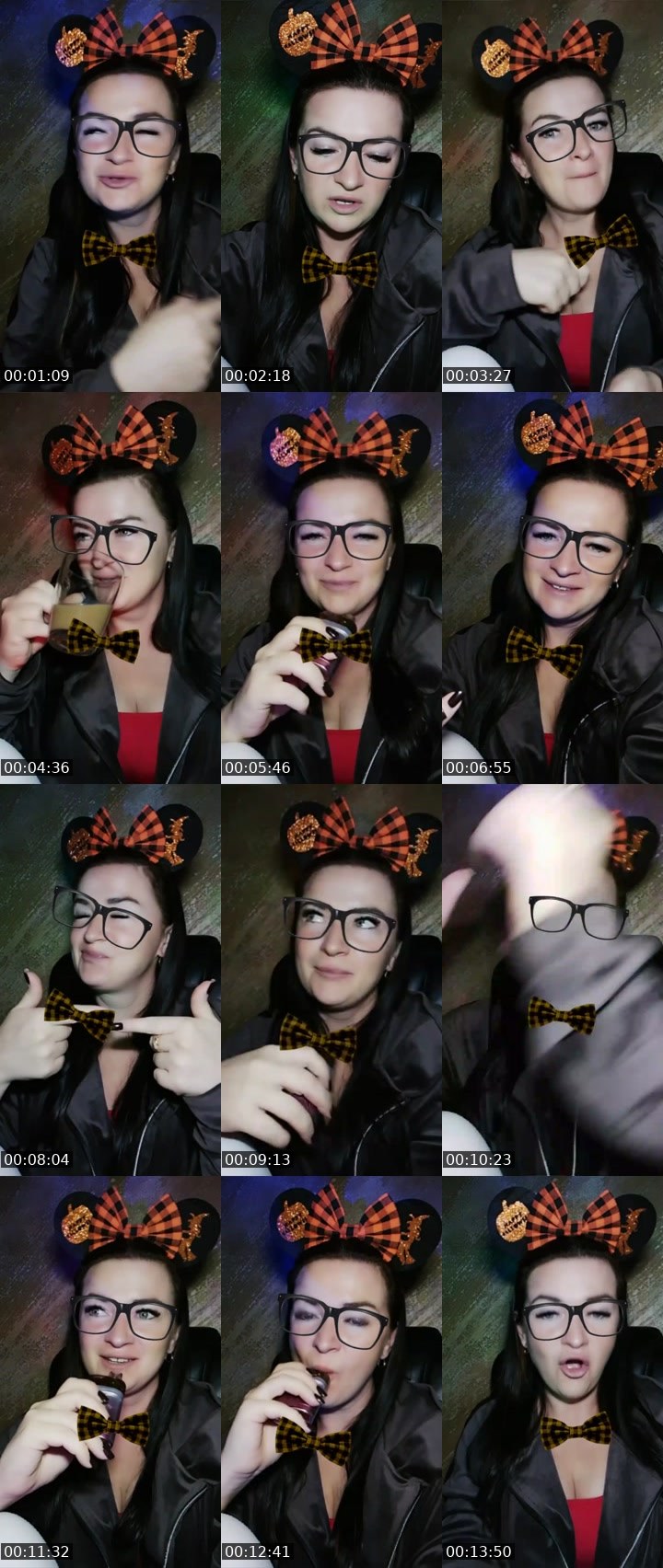 Contact-sheet preview of 💯 Strawberry👼's Liveme recording