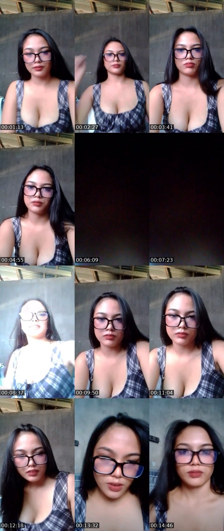Contact-sheet preview of 👸 kaori 🐉's Liveme recording