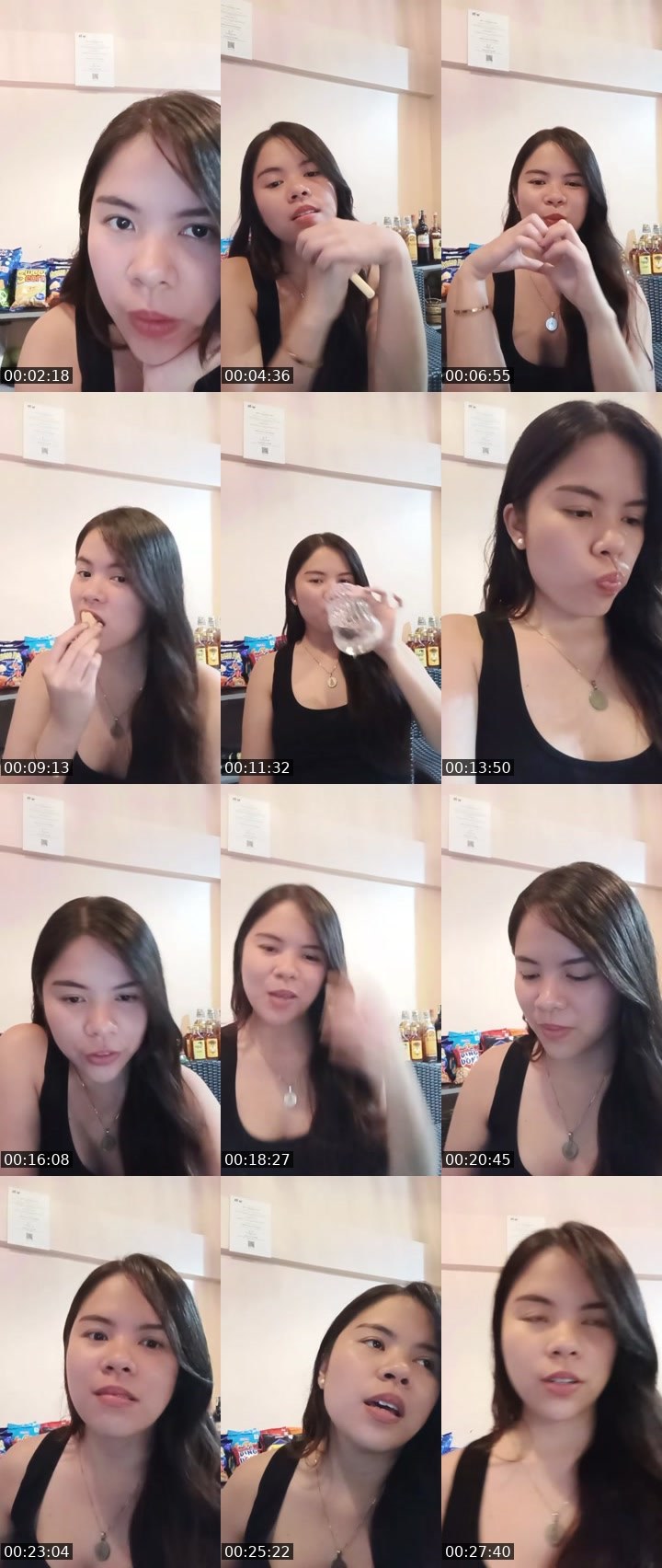 Contact-sheet preview of 10k𝓒𝓐 ✨ Riri's Liveme recording
