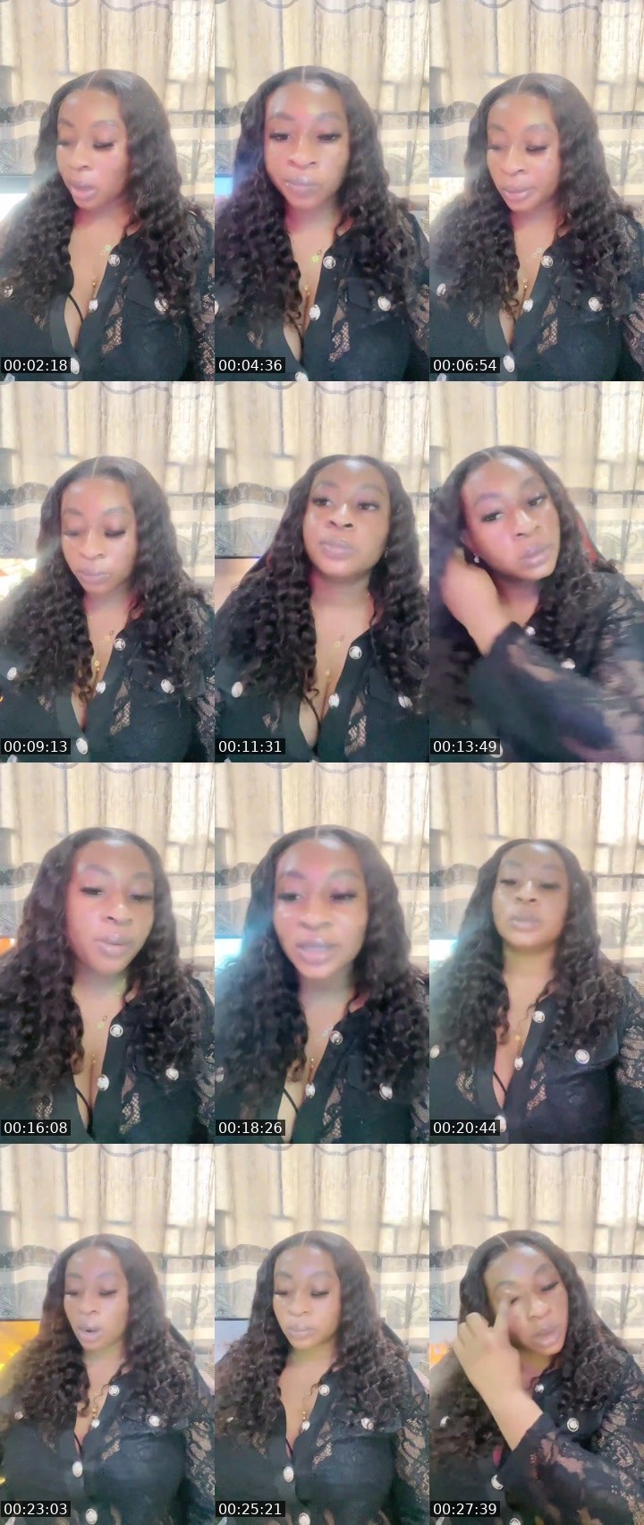 Contact-sheet preview of ⏏️thick boo's Liveme recording