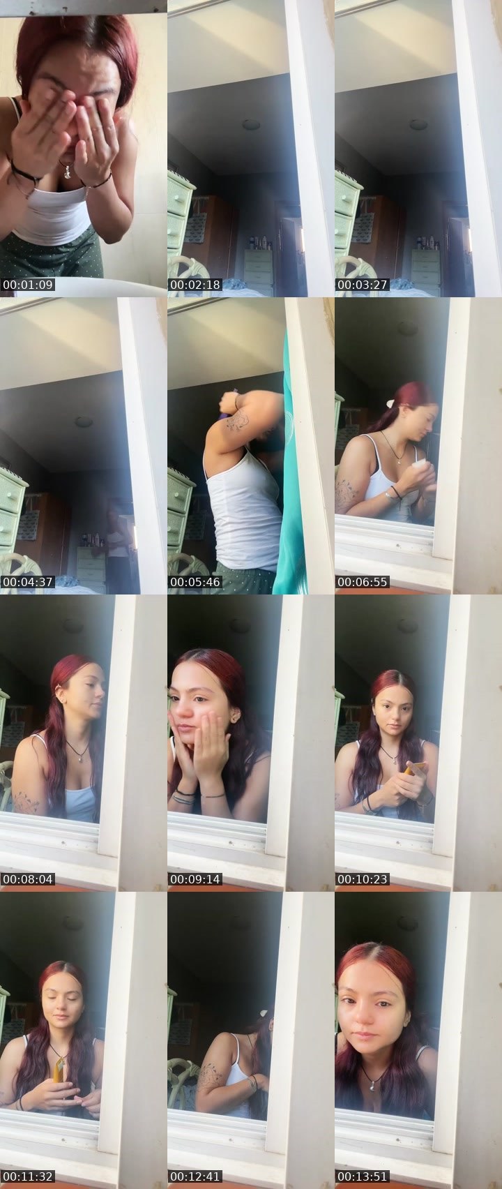 Contact-sheet preview of ValerieRichie 🪐's Liveme recording