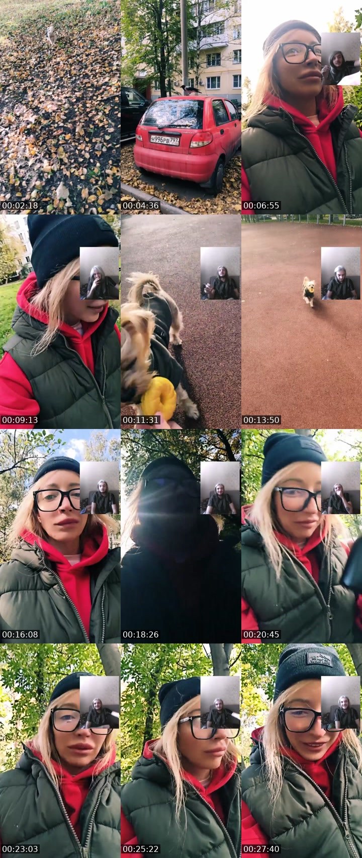Contact-sheet preview of 😉Kate 🤍℄'s Liveme recording