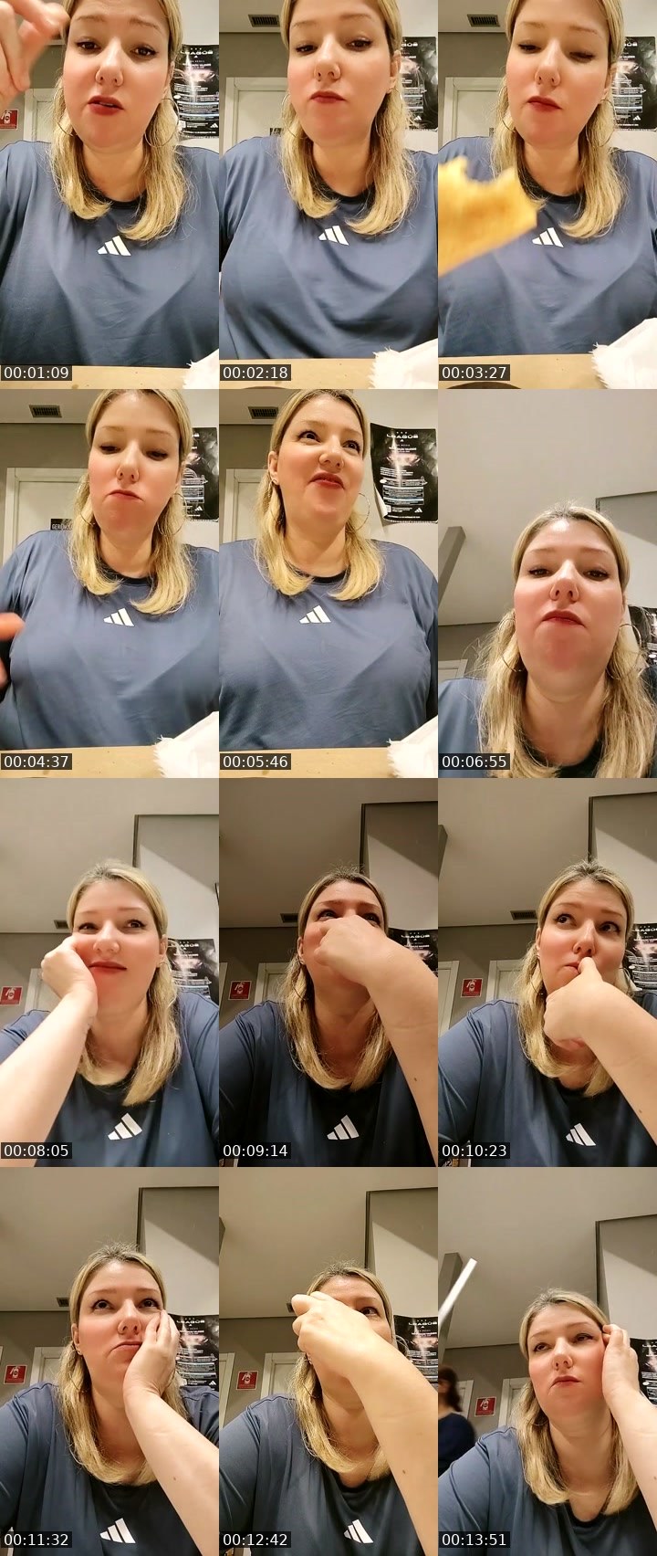 Contact-sheet preview of 𝕯ark 𝓥elvet's Liveme recording