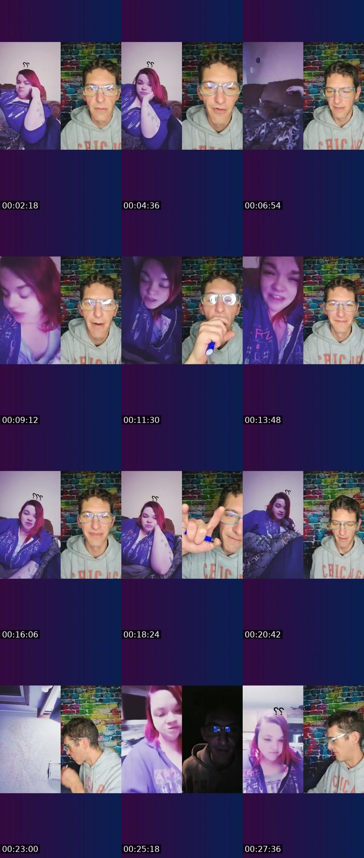Contact-sheet preview of 🌐IamRushyiZM🌐's Liveme recording