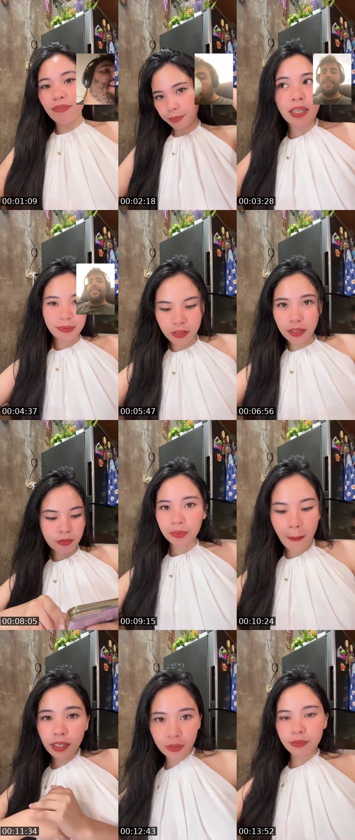 Contact-sheet preview of ᴵᴬ💎Michiikooo🫐's Liveme recording