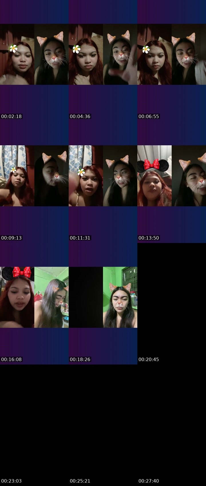 Contact-sheet preview of ♛ ₚₕ Rich✨🐦‍⬛'s Liveme recording