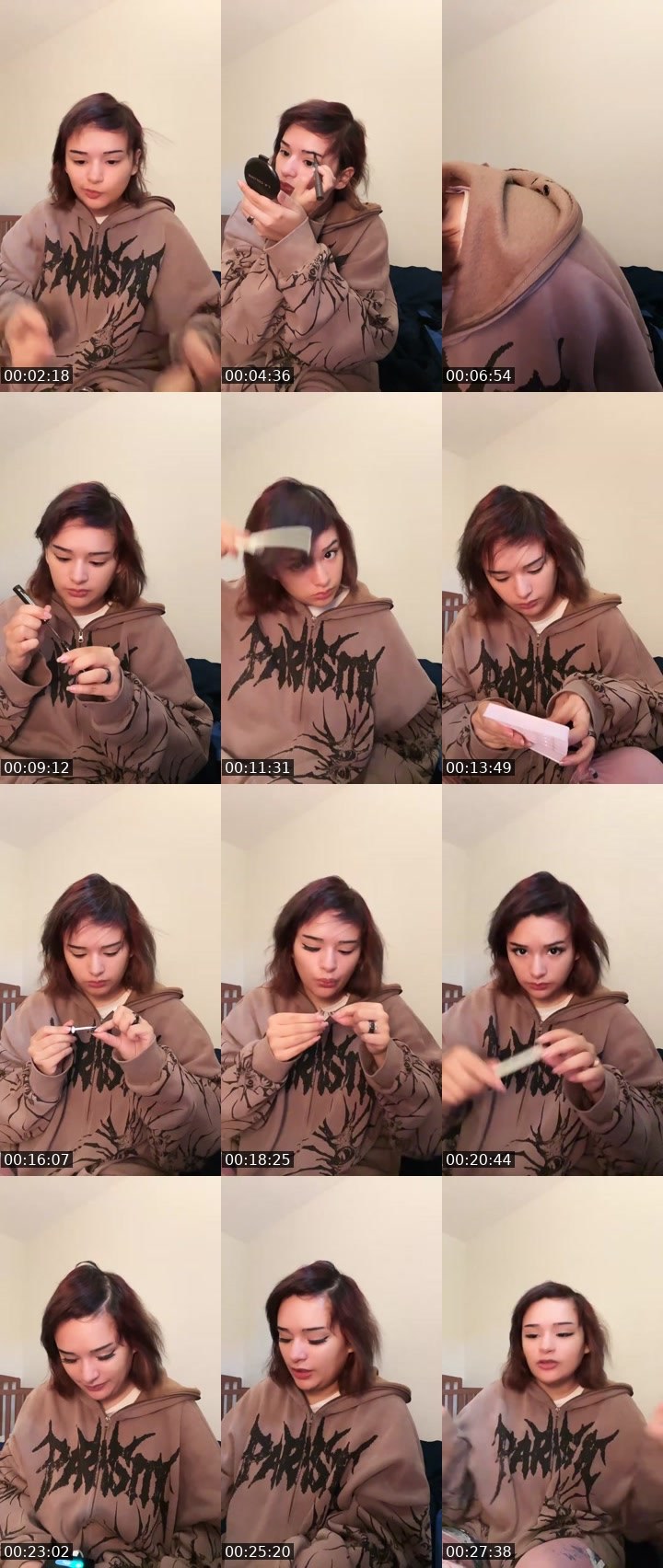 Contact-sheet preview of MsTootss [MsNinji]'s Liveme recording