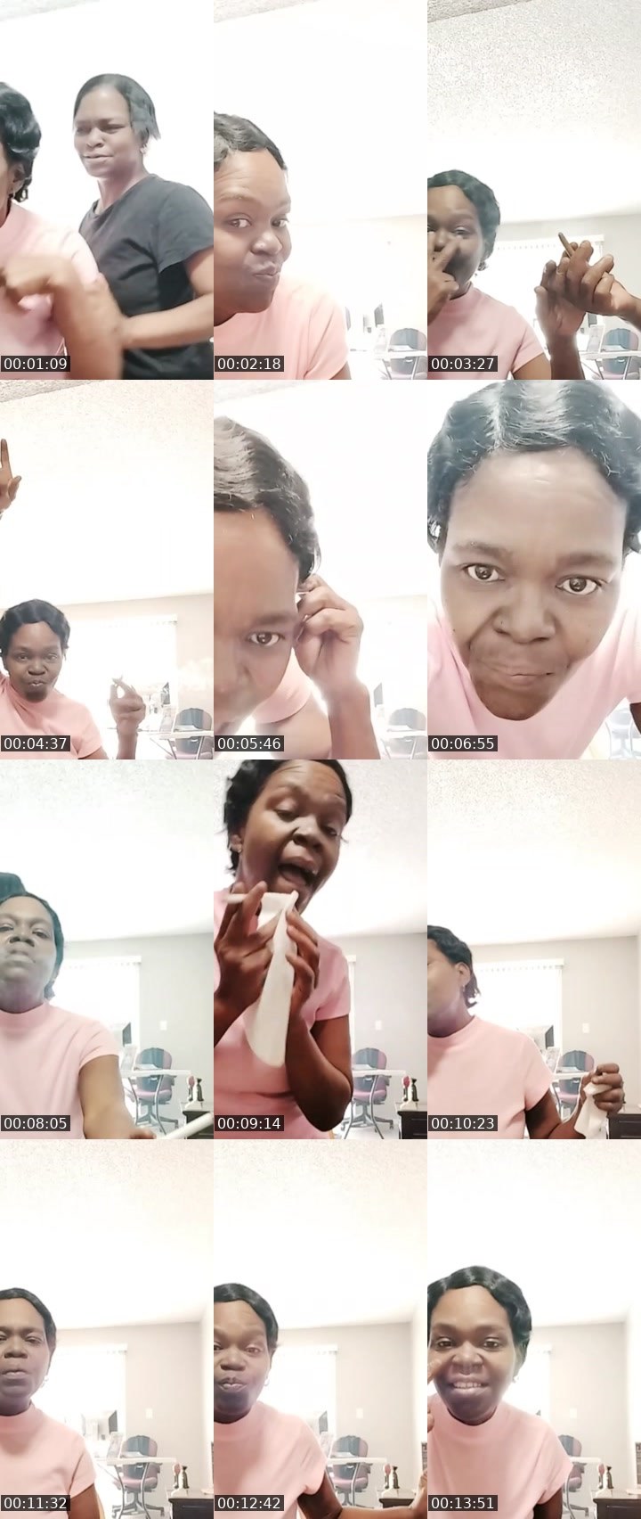 Contact-sheet preview of Sexy J!!'s Liveme recording