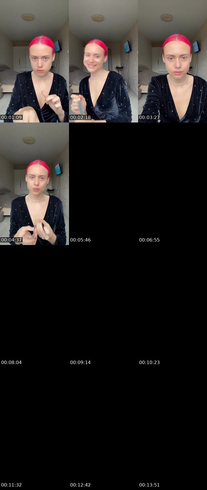 Contact-sheet preview of Olya_Pink🎀's Liveme recording
