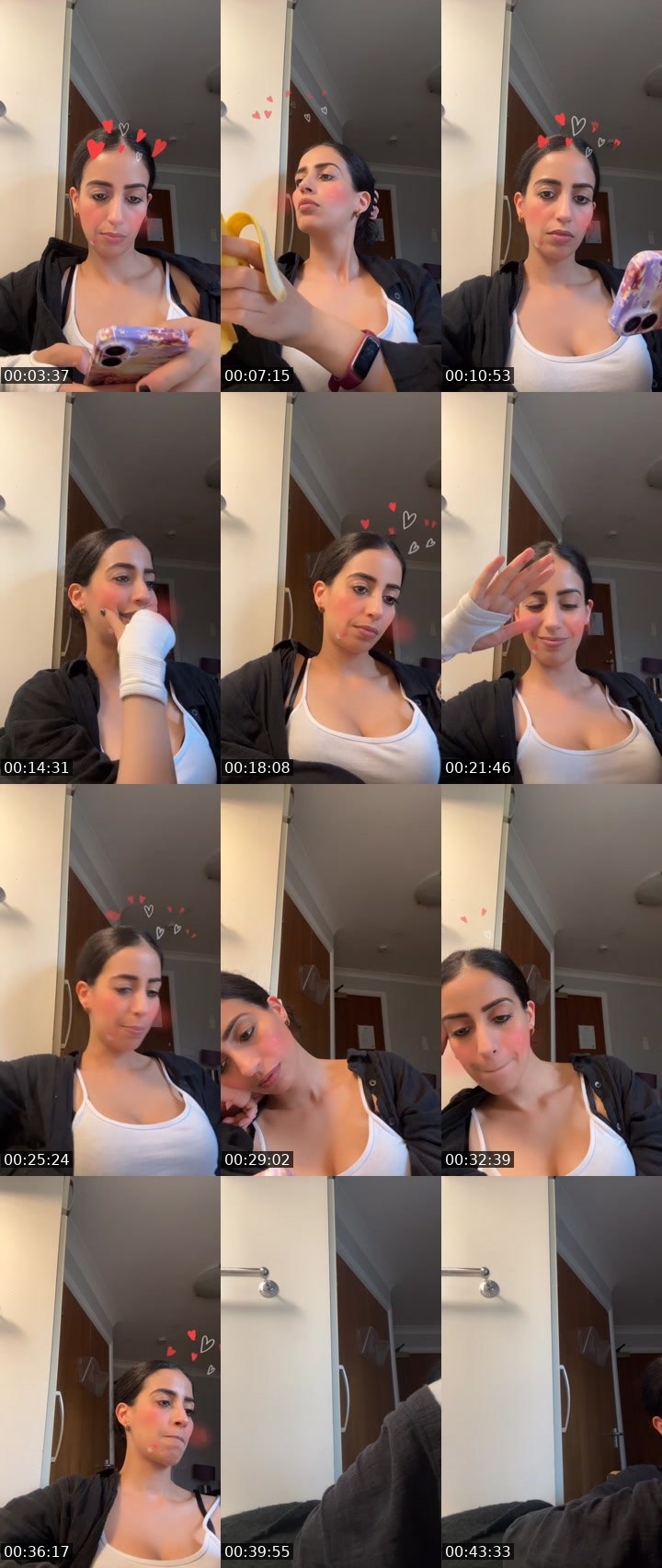 Contact-sheet preview of 𝐌𝐘𝐒𝐓𝐄𝐑𝐘 🐝's Liveme recording