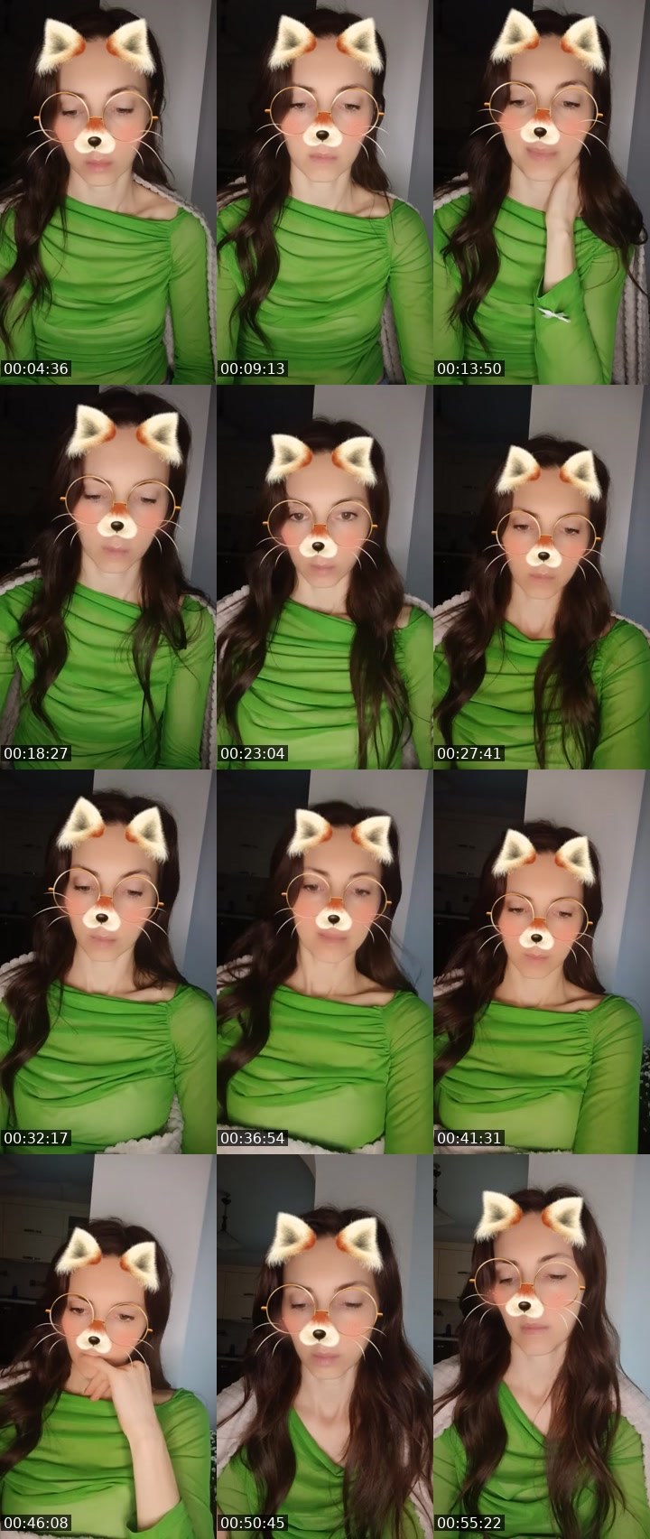 Contact-sheet preview of 💯Oly's Liveme recording