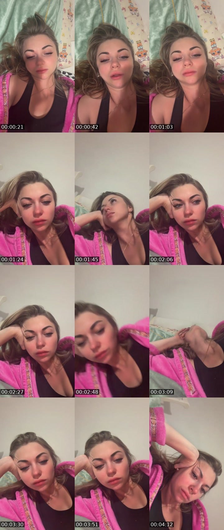Contact-sheet preview of GoddessQeen's Liveme recording