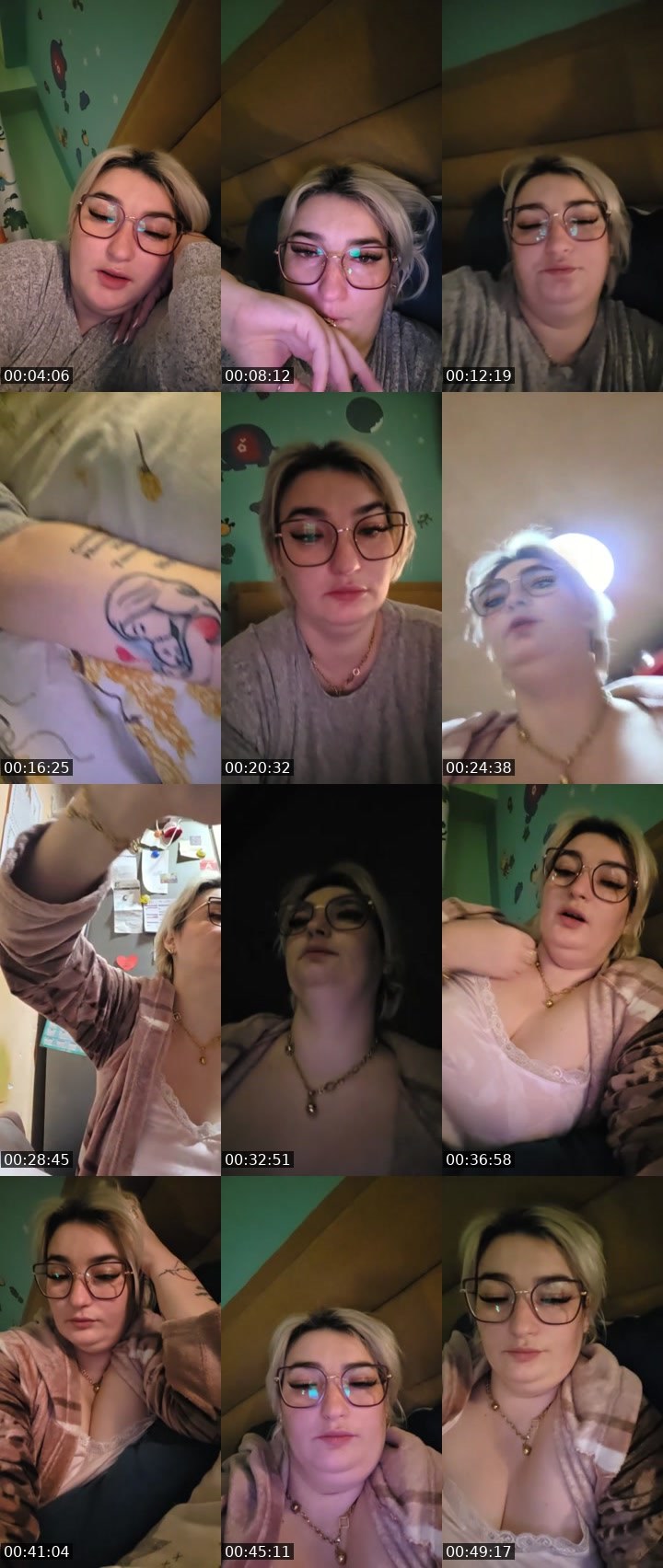 Contact-sheet preview of annais21's Liveme recording