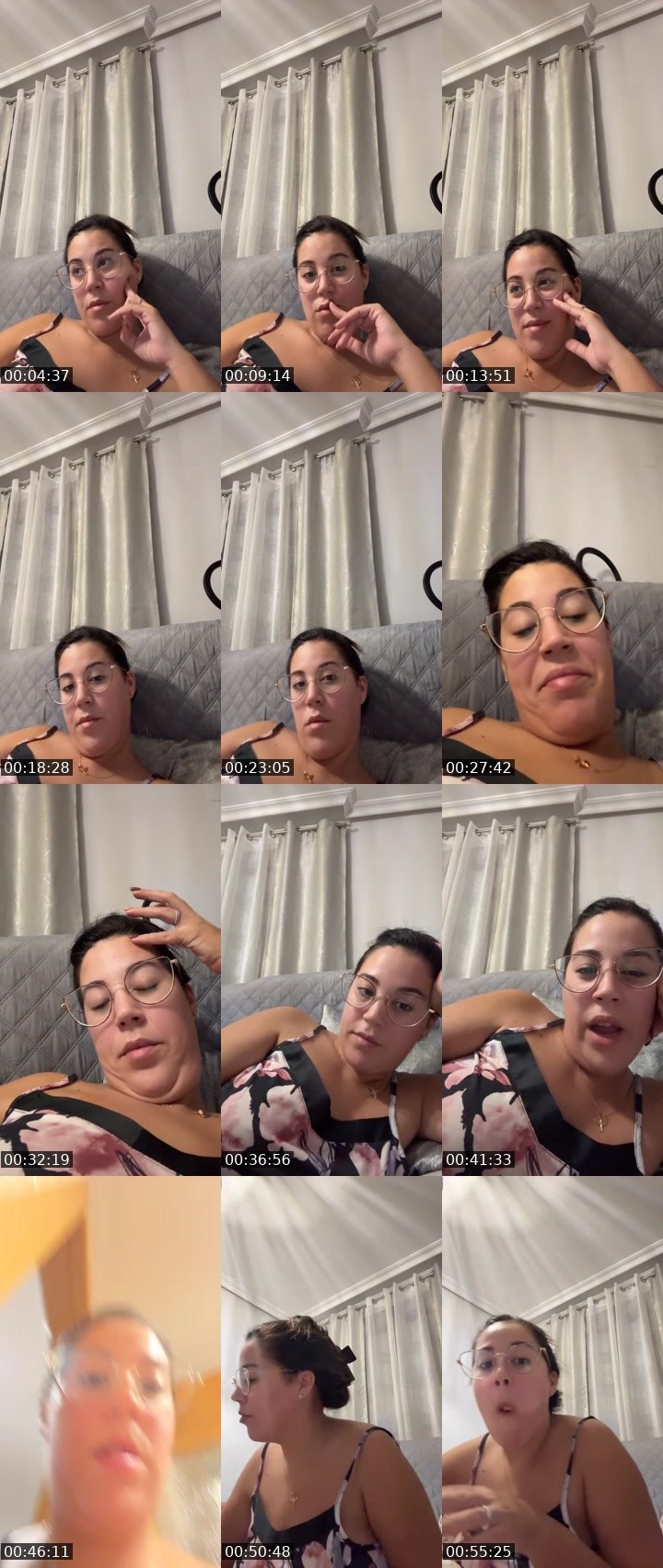 Contact-sheet preview of Lorenaglbrt1 🌹🐝's Liveme recording