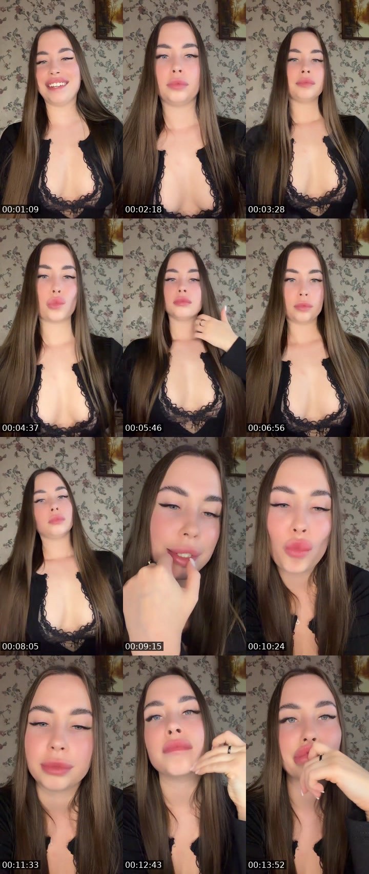 Contact-sheet preview of 🩷Kari_messa🫦🇺🇦's Liveme recording