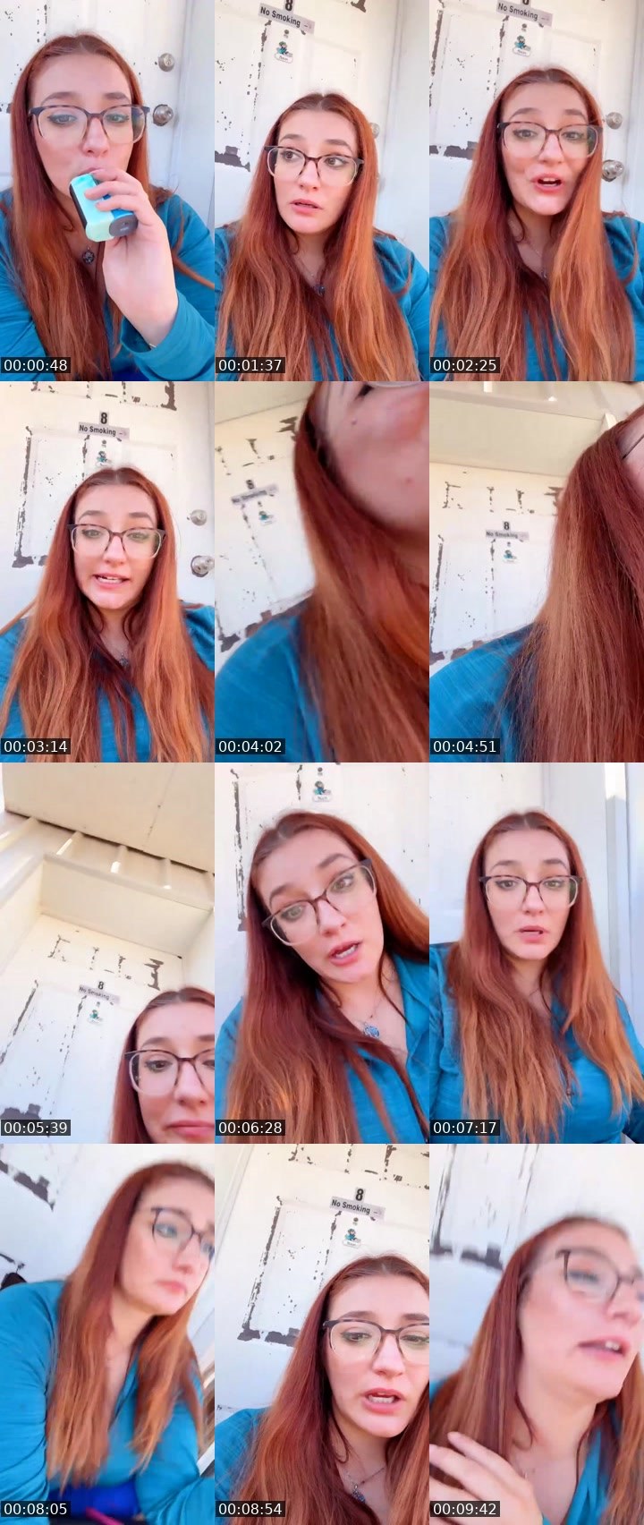 Contact-sheet preview of GL⚙️Reina:)'s Liveme recording