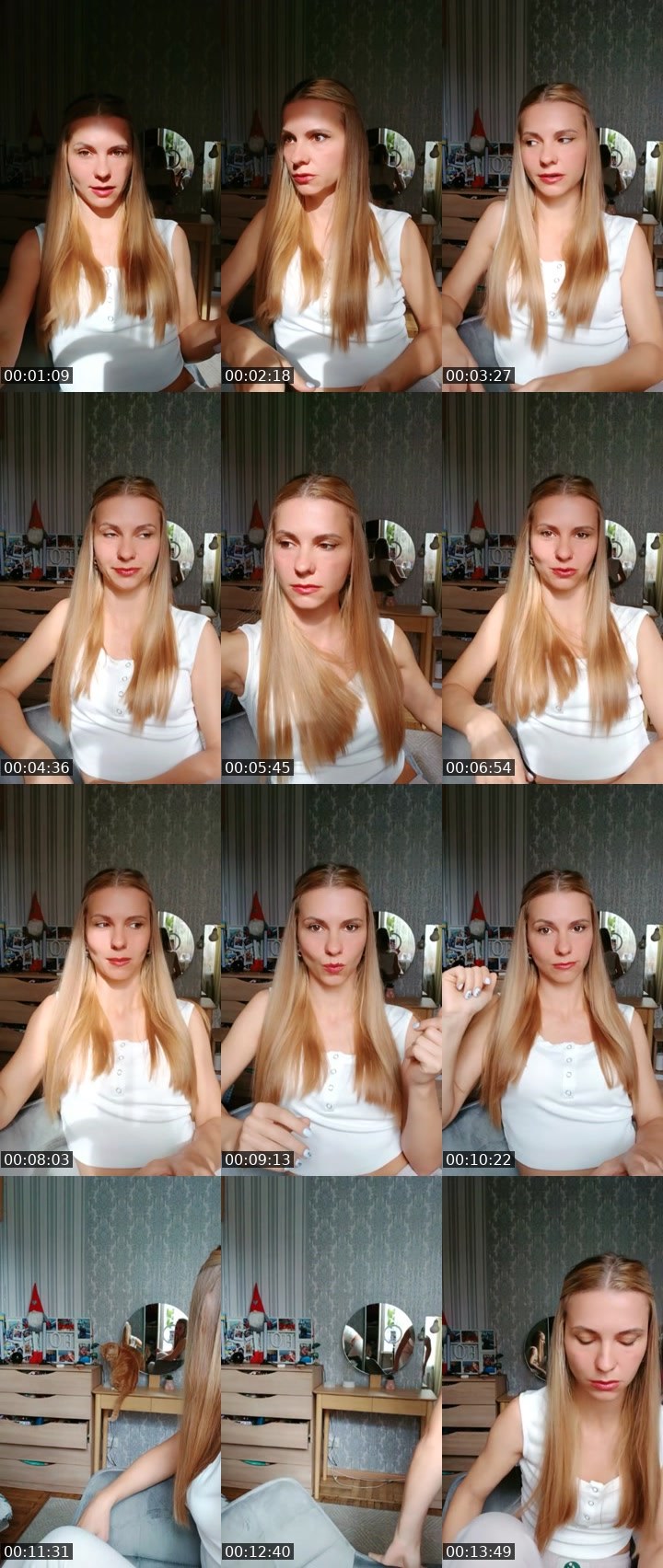 Contact-sheet preview of 🎀 Senorita 🎀's Liveme recording