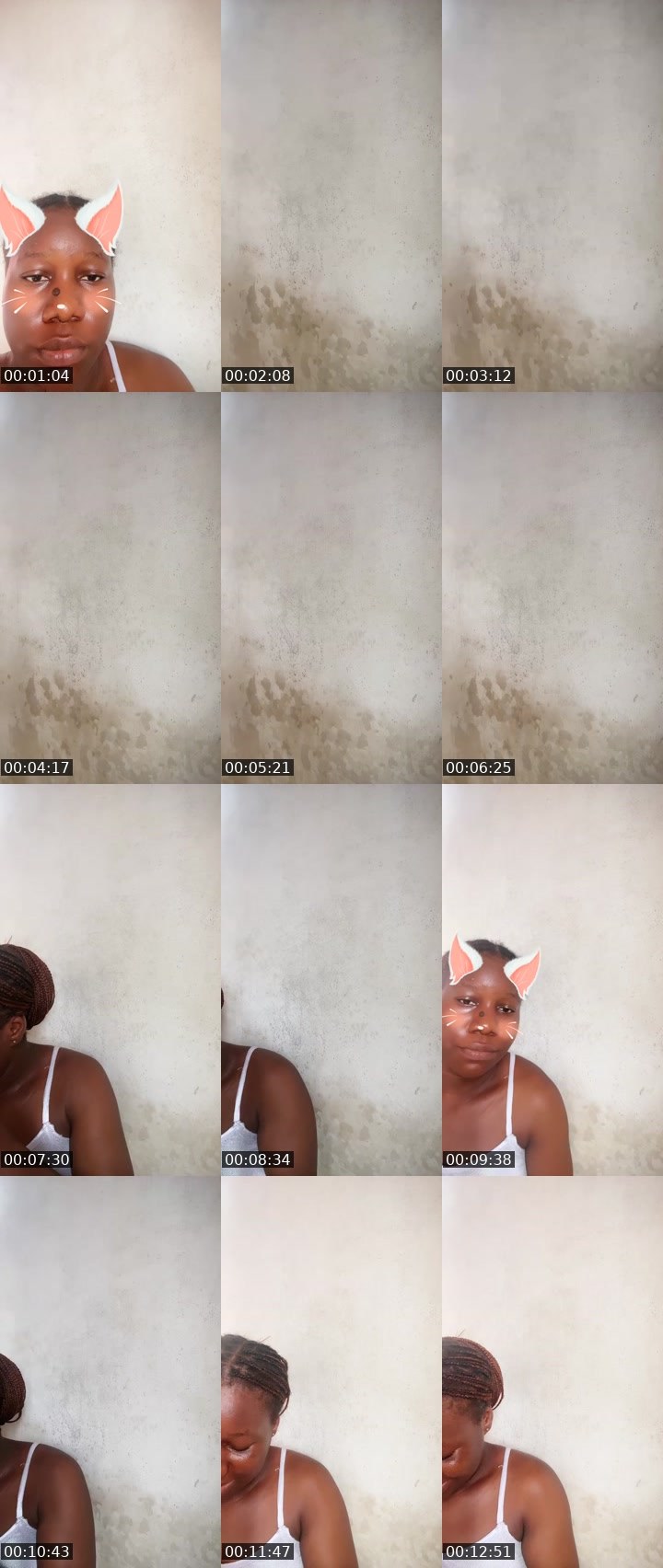 Contact-sheet preview of 9k💔🌸🍭Koko✯☞'s Liveme recording