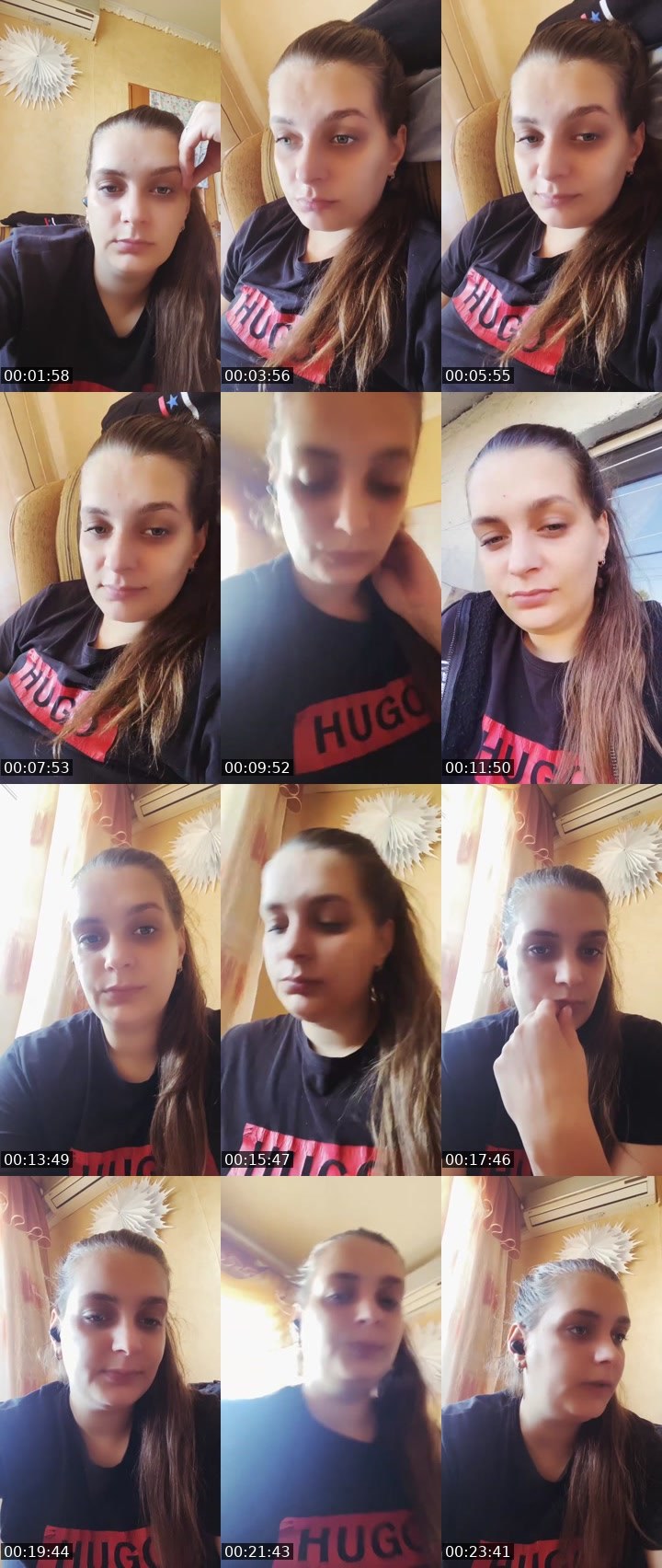 Contact-sheet preview of Ирина's Liveme recording