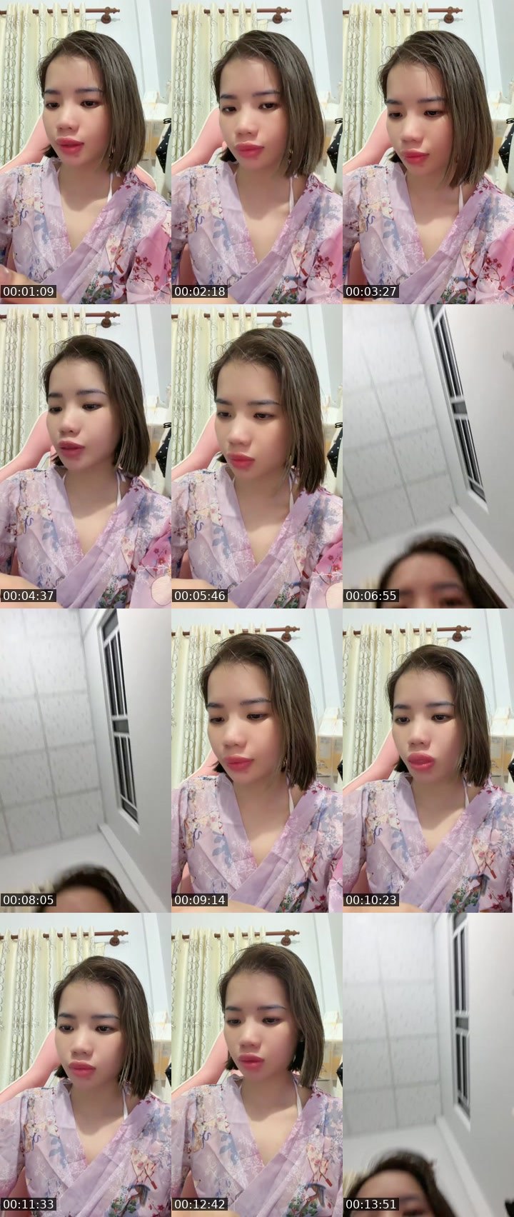 Contact-sheet preview of Kelly 🦋100k's Liveme recording