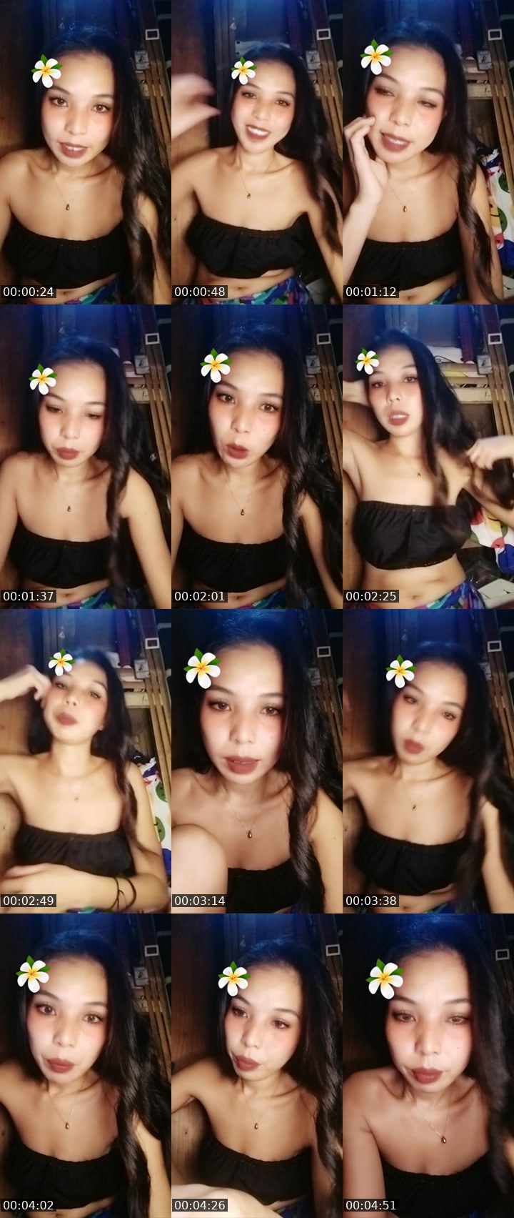 Contact-sheet preview of 🔥PIRENA🔥's Liveme recording
