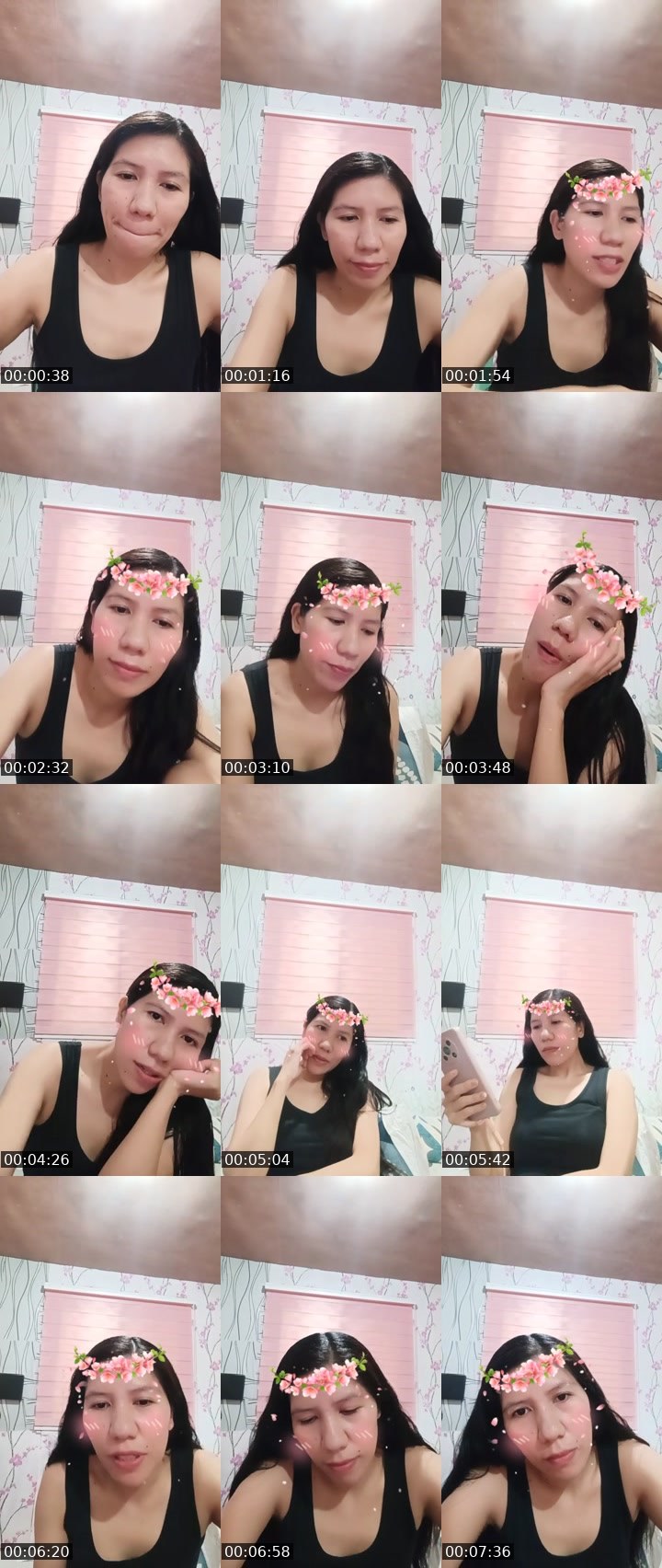 Contact-sheet preview of 👼🏻ᴬᴬLyn (NP)'s Liveme recording