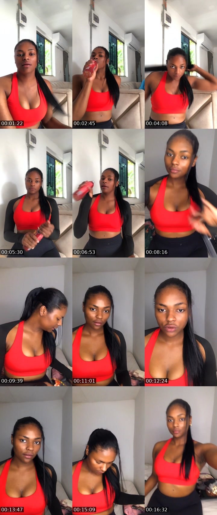 Contact-sheet preview of Lady nior✨'s Liveme recording