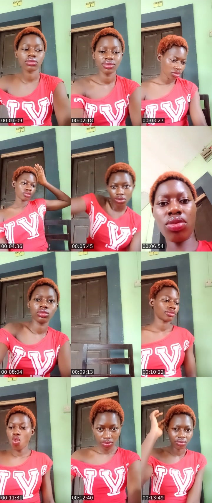 Contact-sheet preview of bhagyamelish🎯's Liveme recording