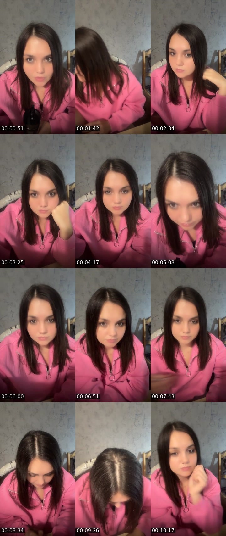 Contact-sheet preview of Nastya KH 😇's Liveme recording