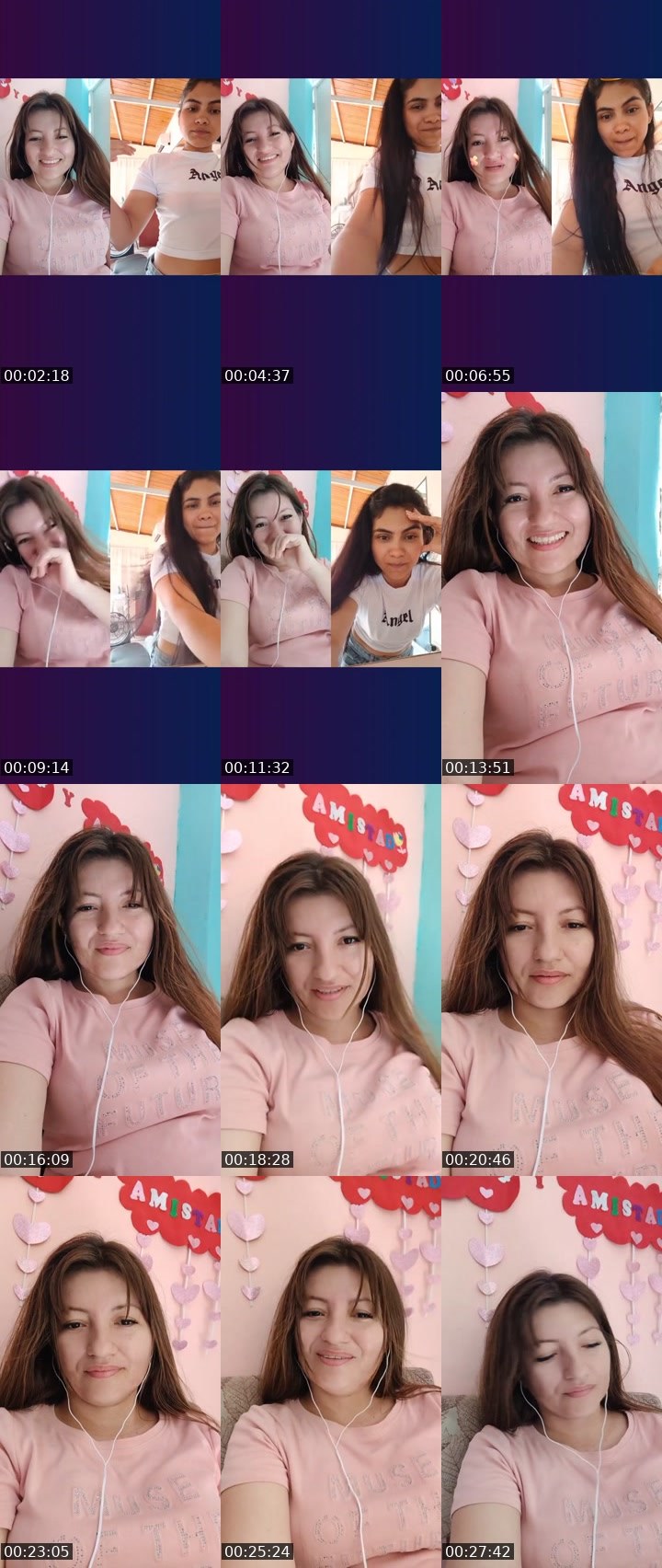 Contact-sheet preview of 🌈♦️veneno🛡's Liveme recording