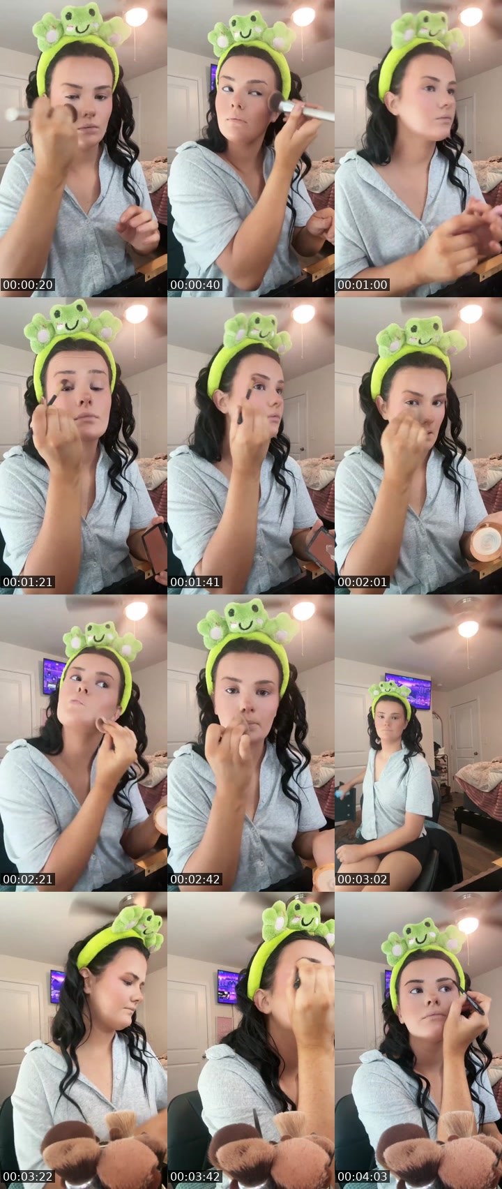 Contact-sheet preview of Chloeepaigeh's Liveme recording