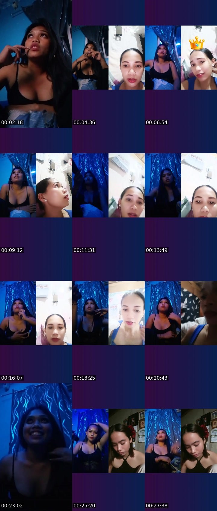 Contact-sheet preview of 🫅Azer🦄🍃's Liveme recording