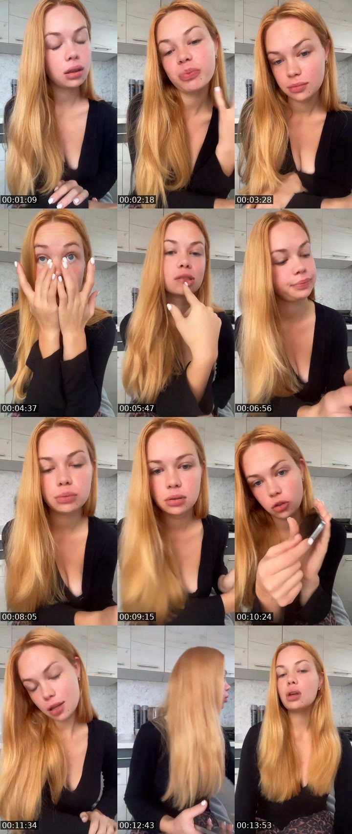 Contact-sheet preview of 𝐎𝐥𝐲𝐚_👑's Liveme recording