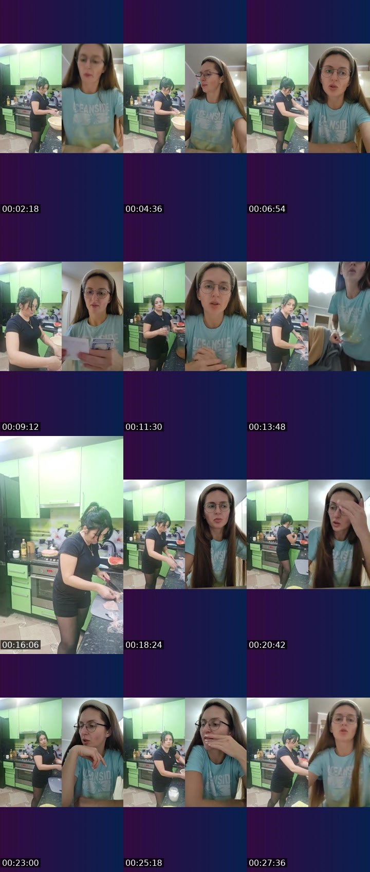 Contact-sheet preview of 🌺Olechka🌺's Liveme recording