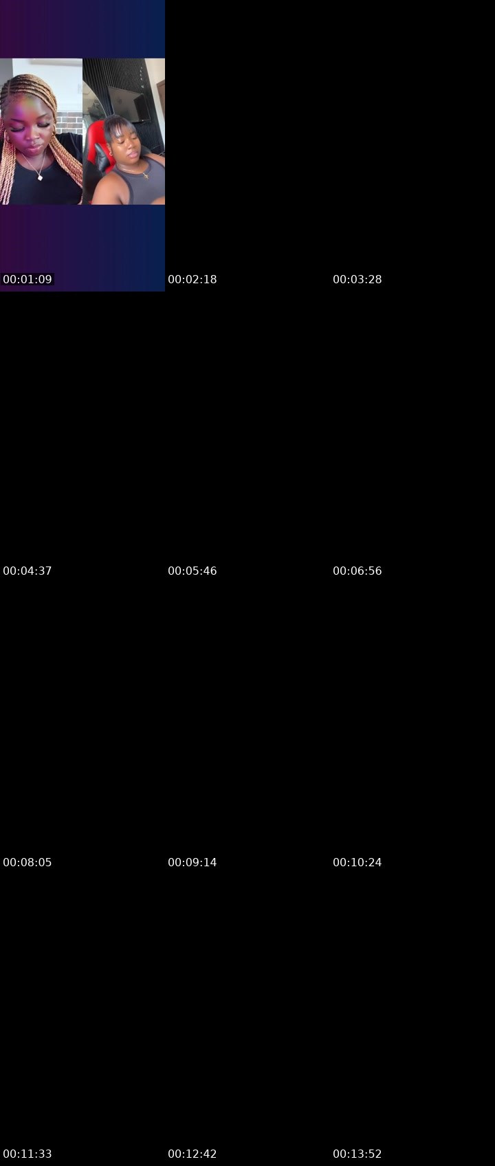 Contact-sheet preview of 🧭DIAMOND🟦⛓'s Liveme recording