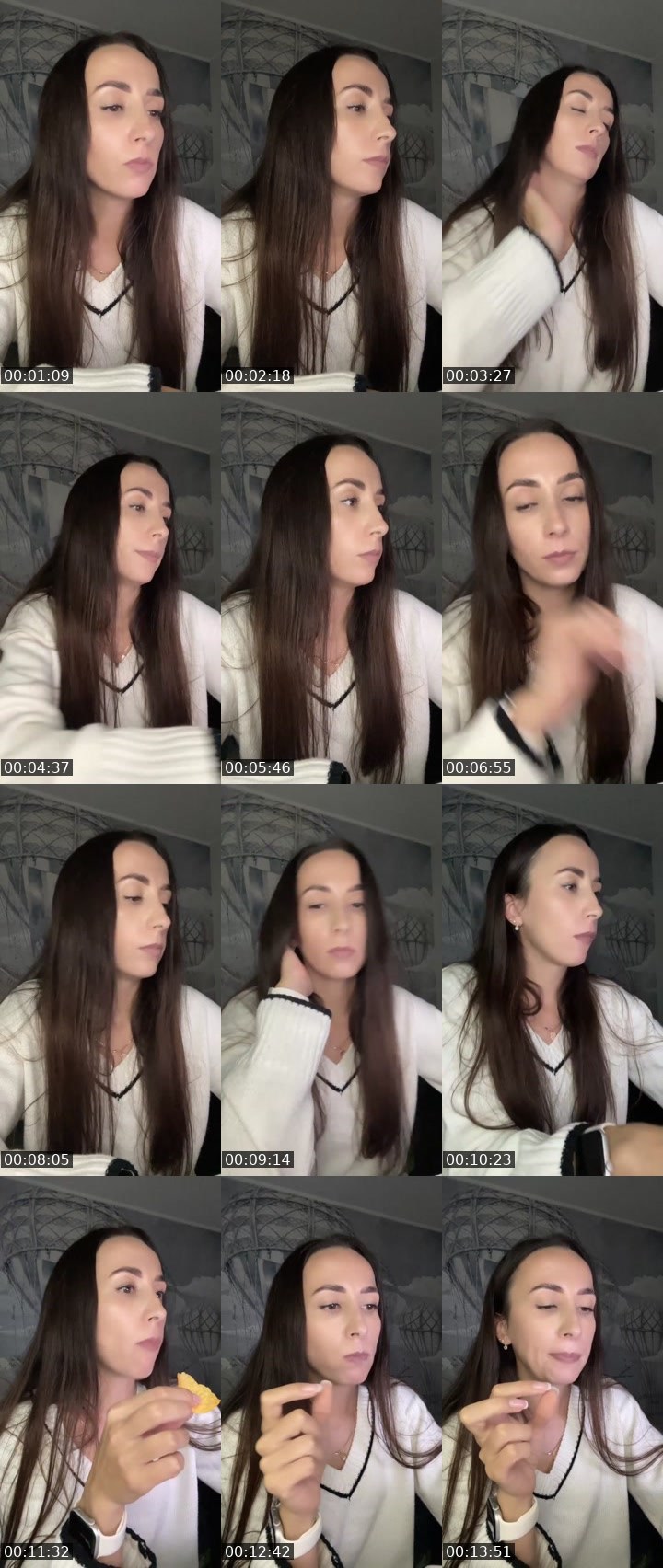 Contact-sheet preview of ✨SWEETY✨'s Liveme recording