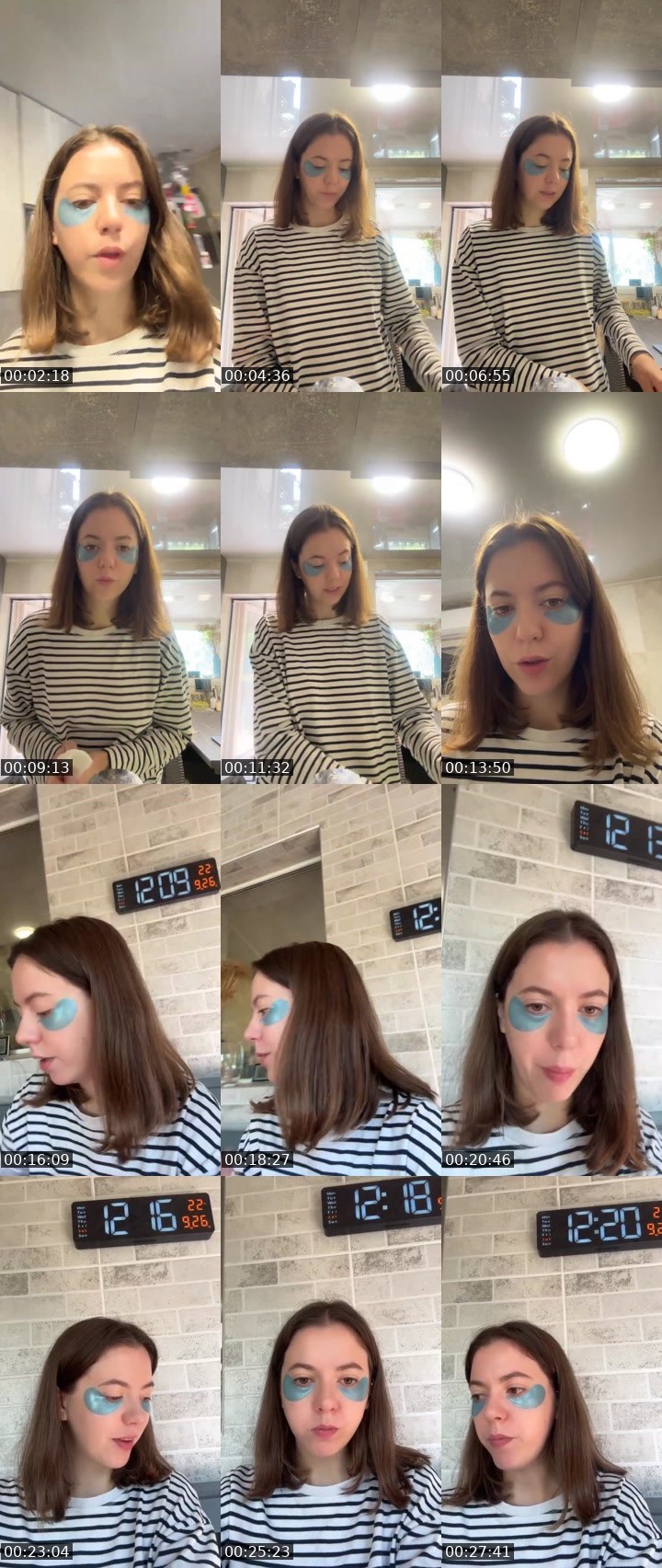 Contact-sheet preview of Eva Loves 💋's Liveme recording