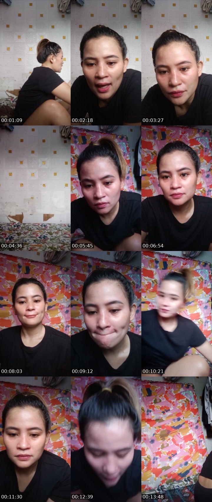 Contact-sheet preview of 🫅Blair🌙's Liveme recording
