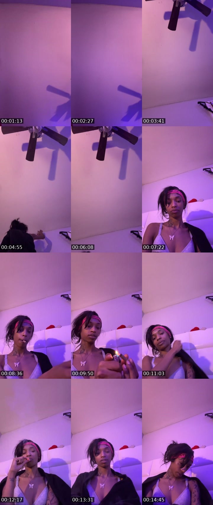Contact-sheet preview of Hennessy2.0's Liveme recording