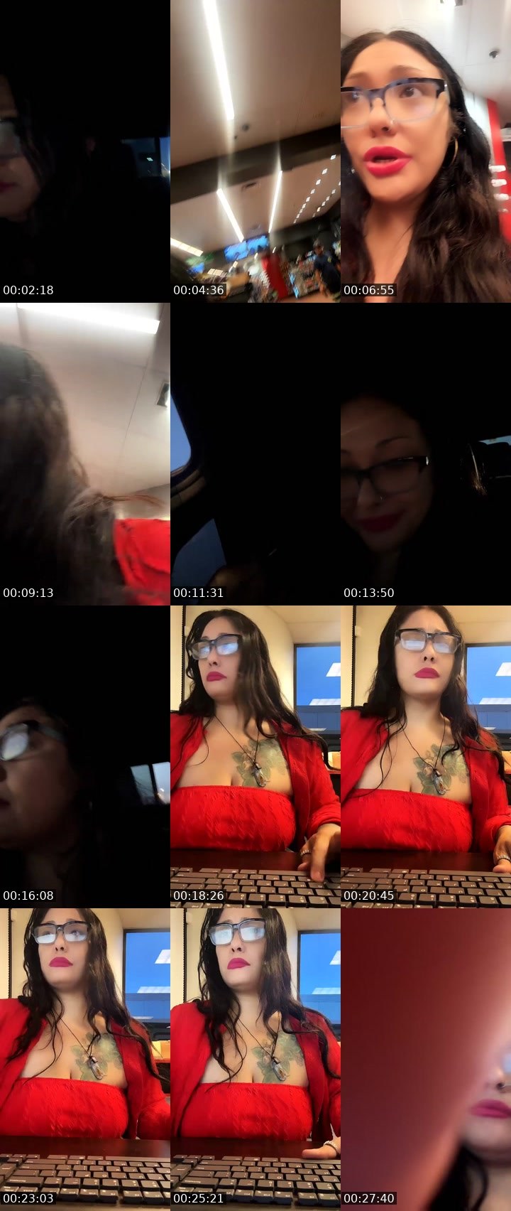 Contact-sheet preview of Sinner2High4L🔥's Liveme recording